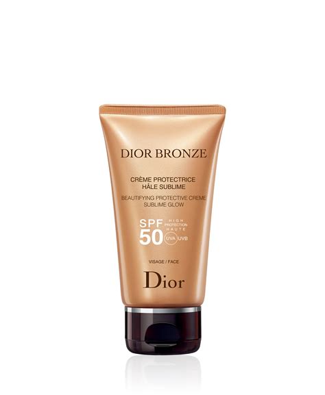 dior bronze sublime glow spf 50|Dior bronze sun protection.